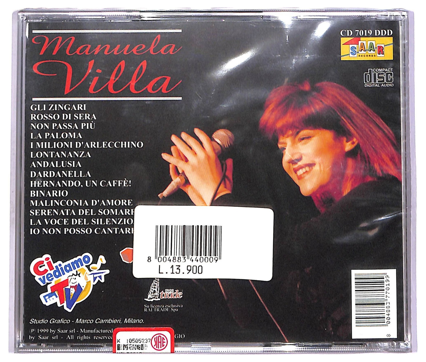 EBOND Manuela Villa - Manuela Villa CD CD071319