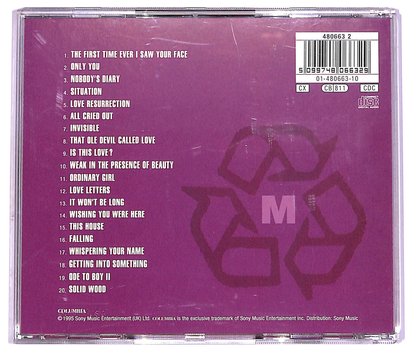 EBOND Alison Moyet - Singles CD CD071762