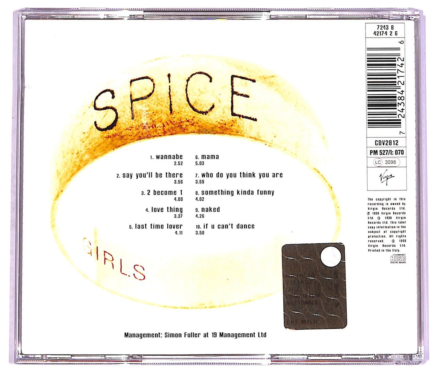 EBOND Spice Girls - Spice CD CD072157