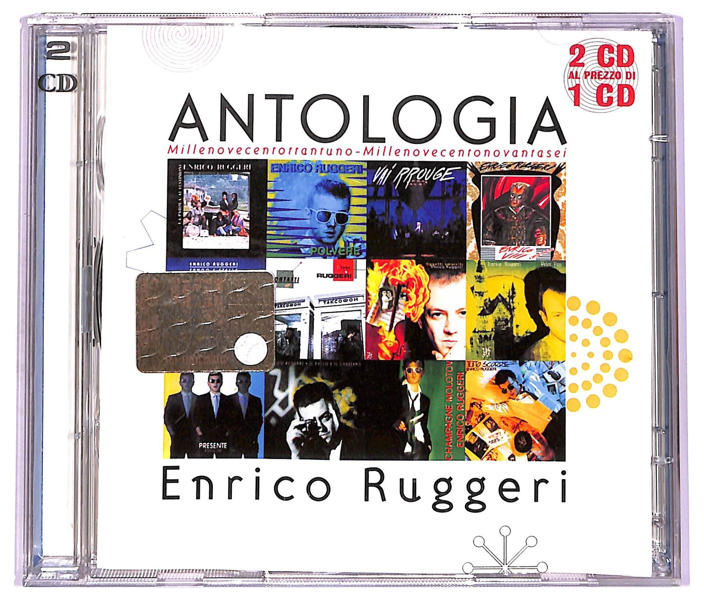EBOND Enrico Ruggeri - Antologia (Millenovecentottantuno - Millenovecentonovantasei) CD CD072205