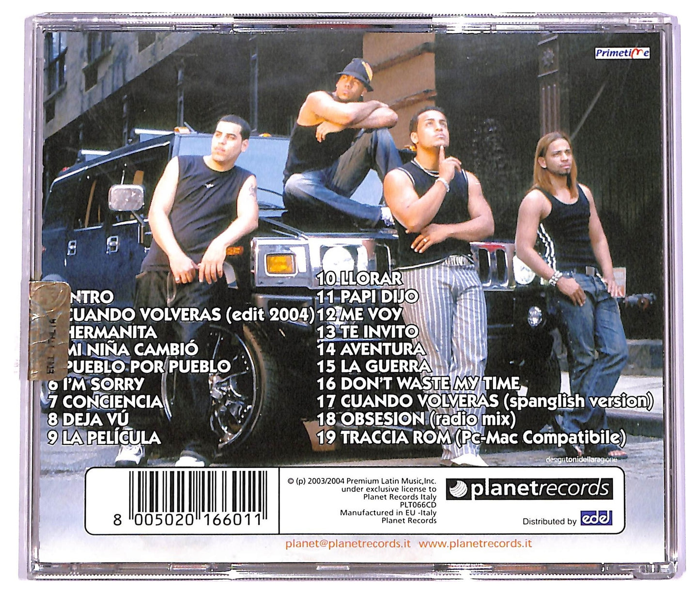 EBOND Aventura - Love & Hate Special Edition 2004 CD CD072217