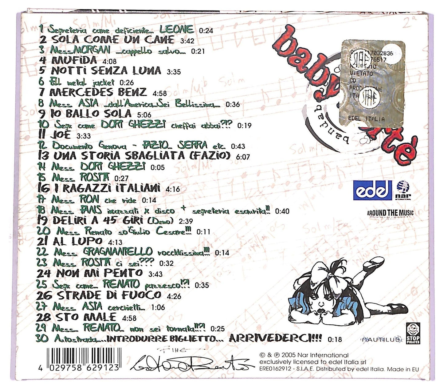 EBOND Loredana Berte - Babyberte CD CD072225