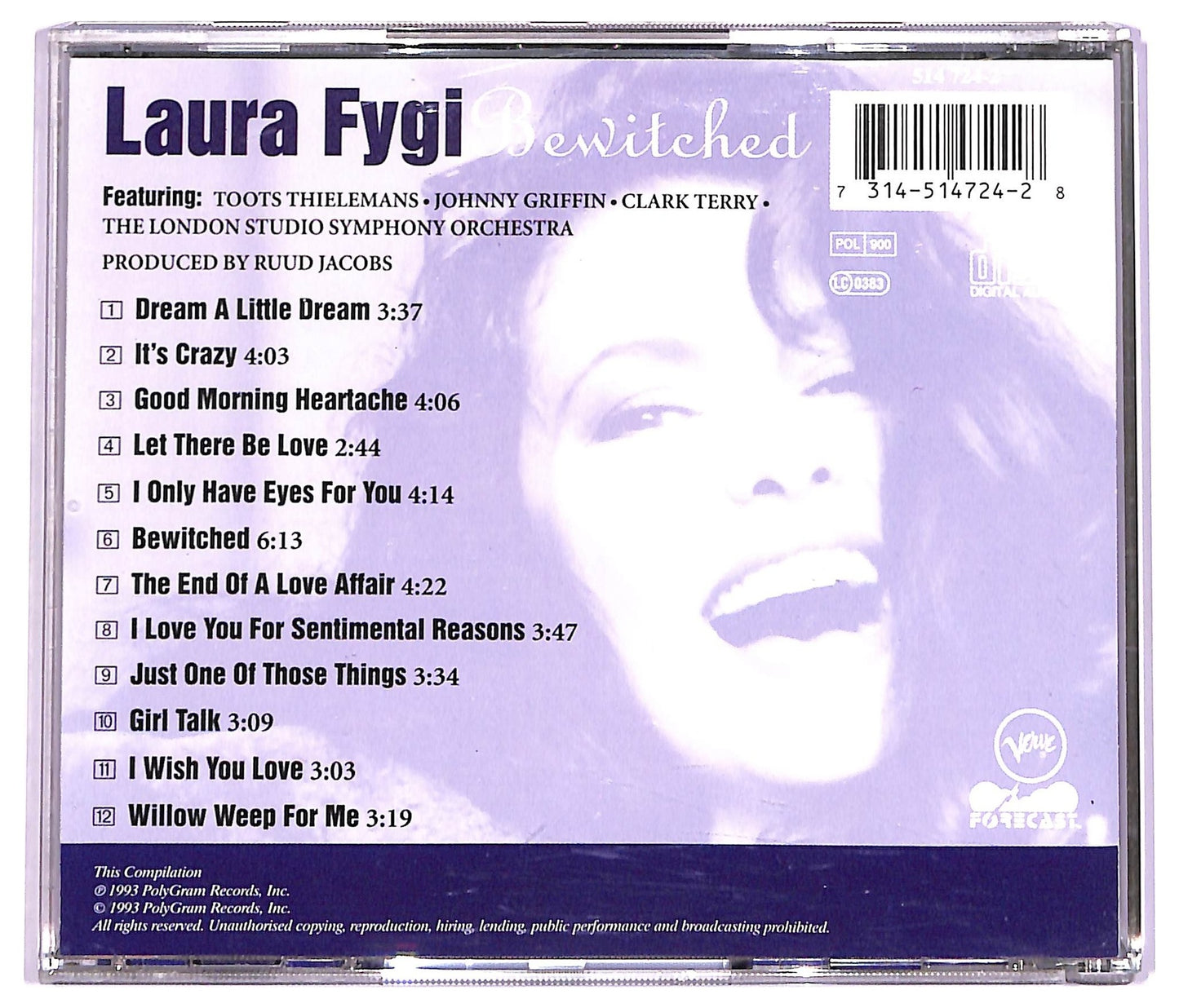 EBOND Laura Fygi - Bewitched CD CD072914