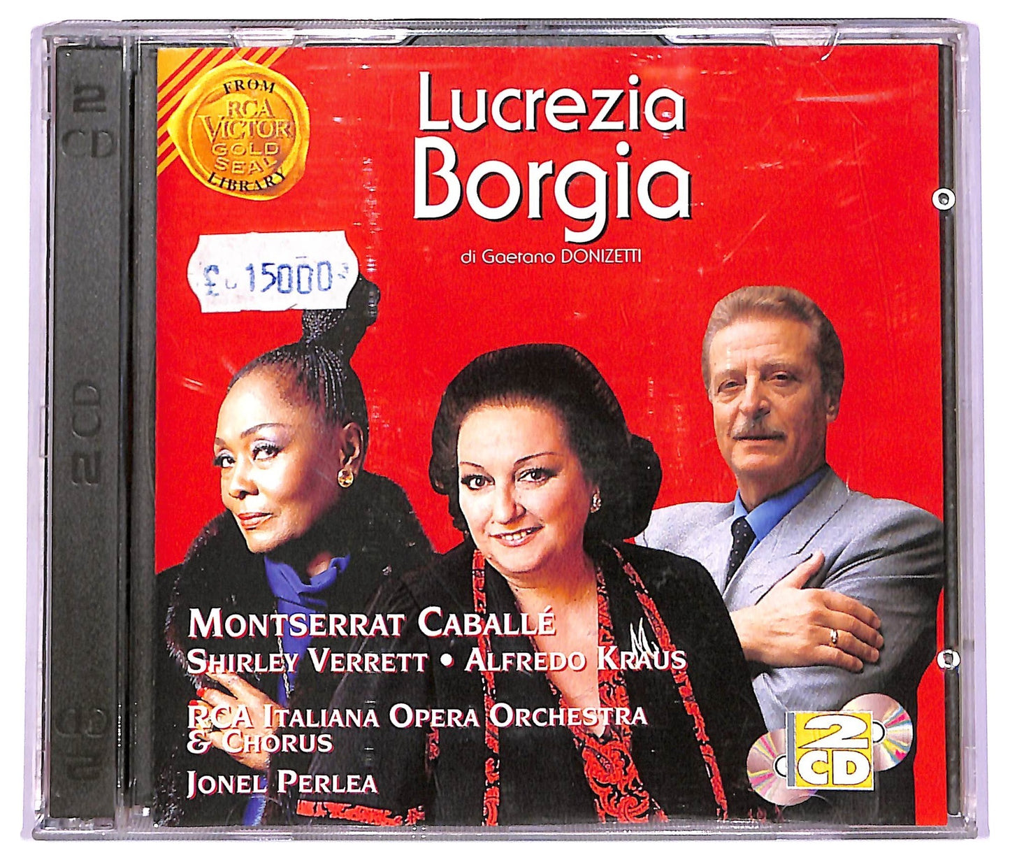 EBOND Donizetti - Lucrezia Borgia Montserrat Caballe (2 dischi) CD CD072946