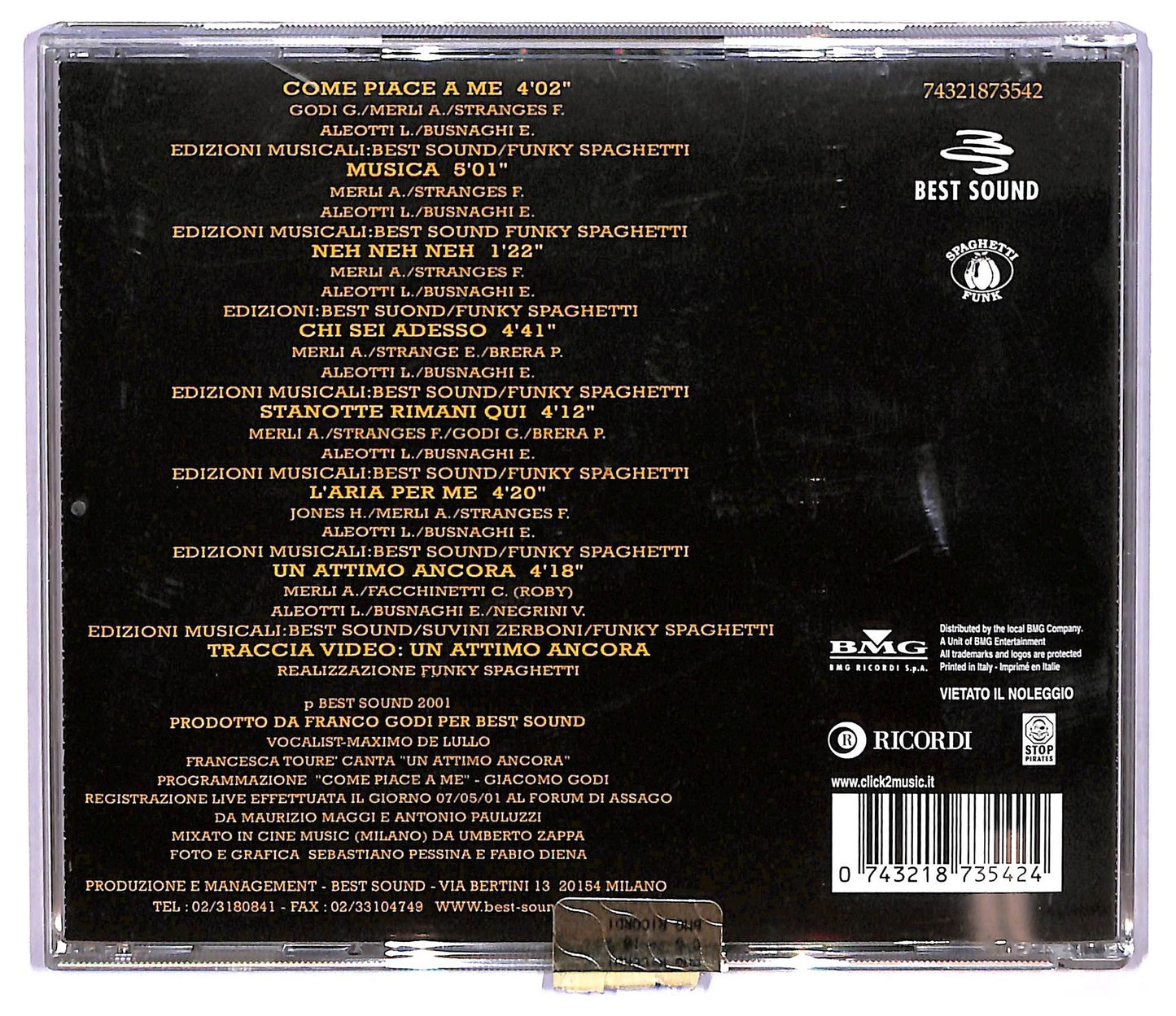 EBOND Gemelli Diversi - Come Piace A Me CD CD073113