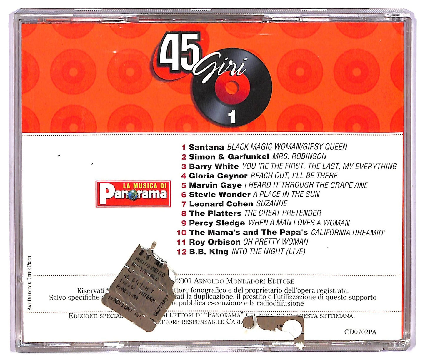 EBOND Various - 45 Giri - Hit Parade Internazionale Vol.1 EDITORIALE CD CD073117