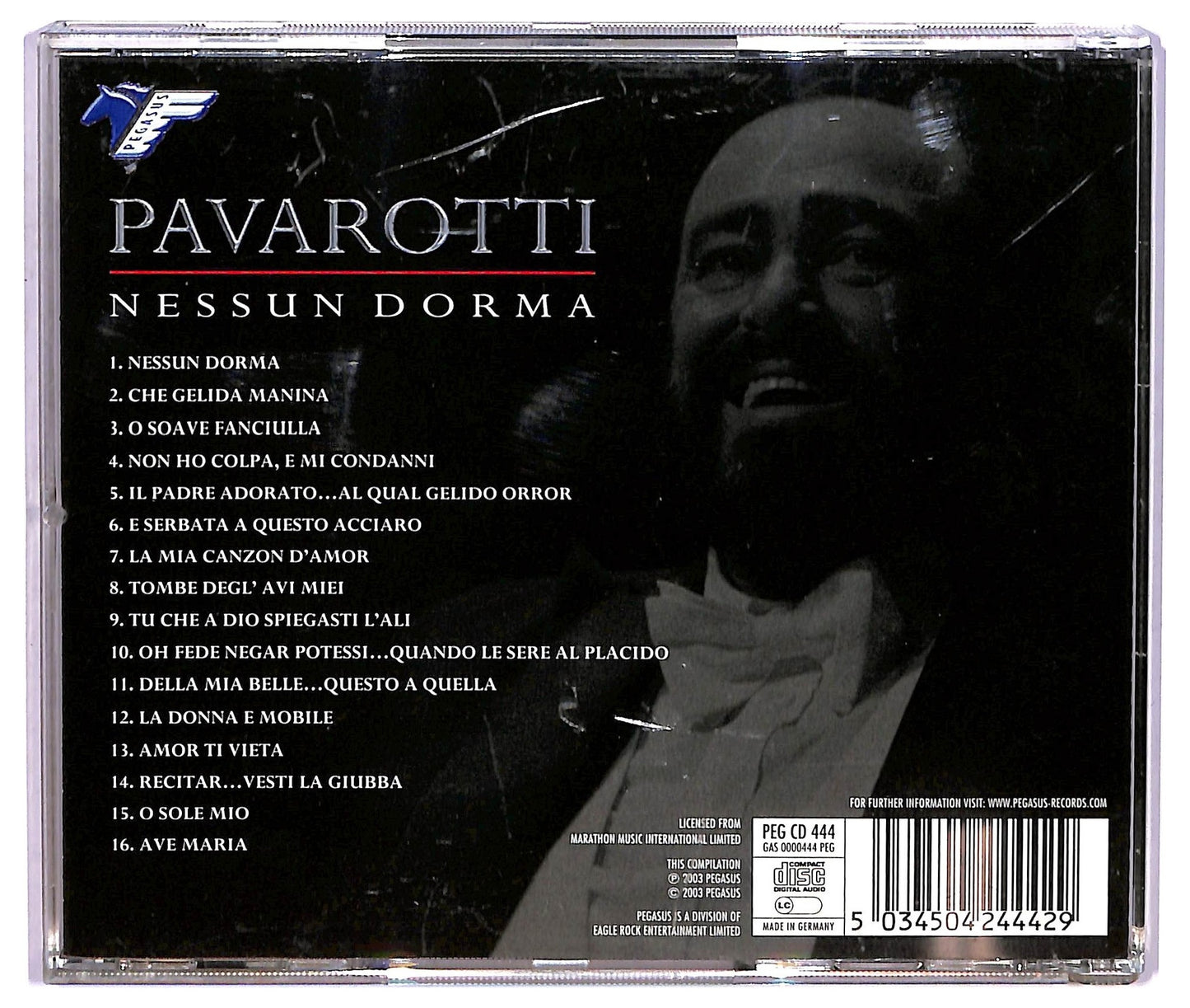 EBOND Pavarotti - Nessun Dorma CD CD073445