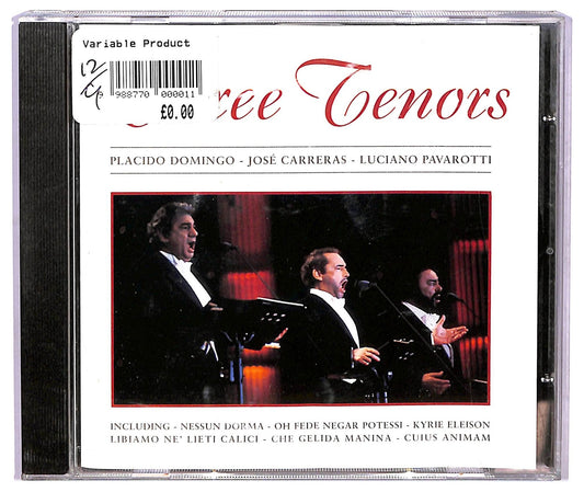 EBOND Domingo, Jose Carreras, Luciano Pavarotti - Three Tenors CD CD073449