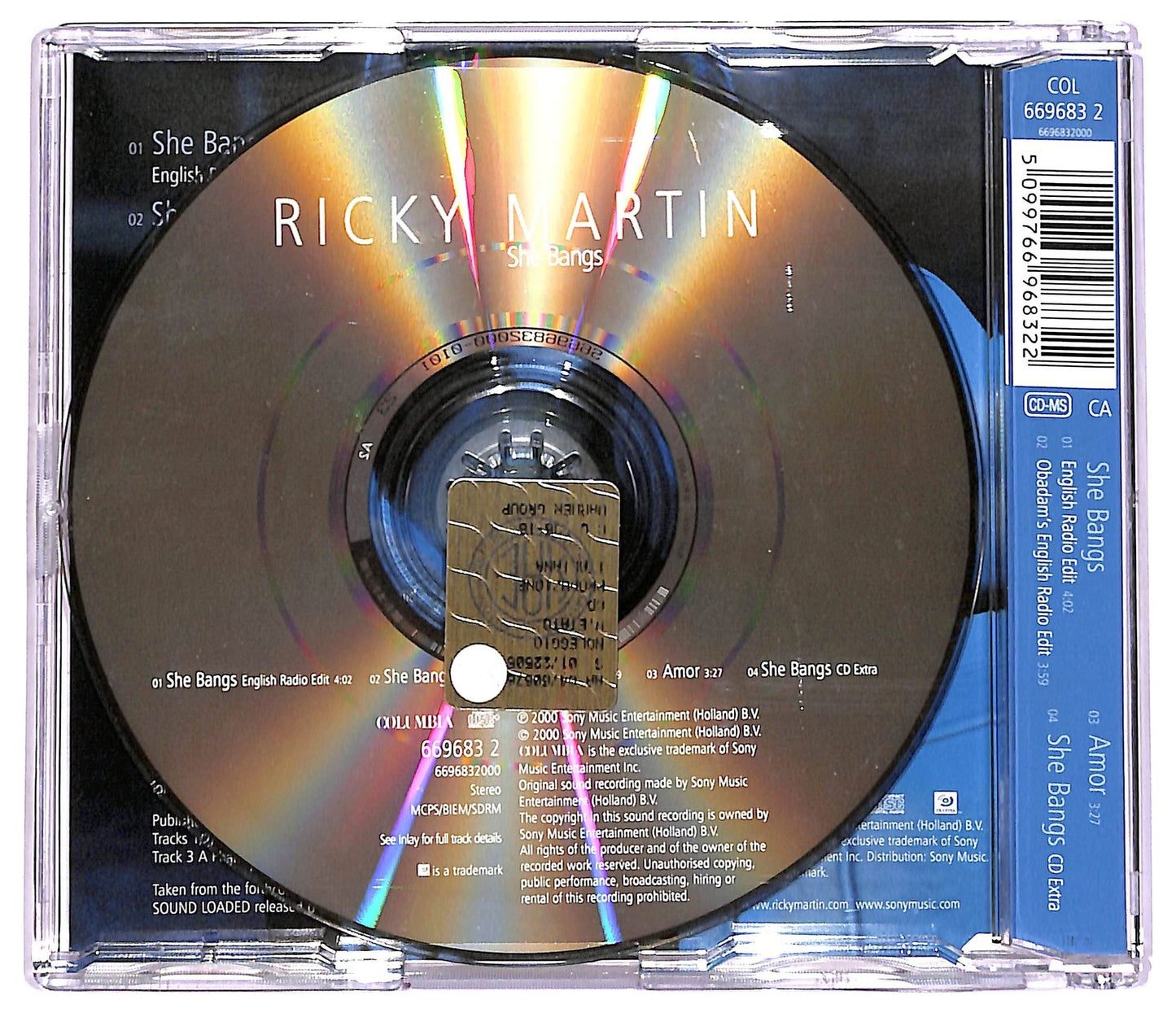 EBOND Ricky Martin - She Bangs CD CD074029