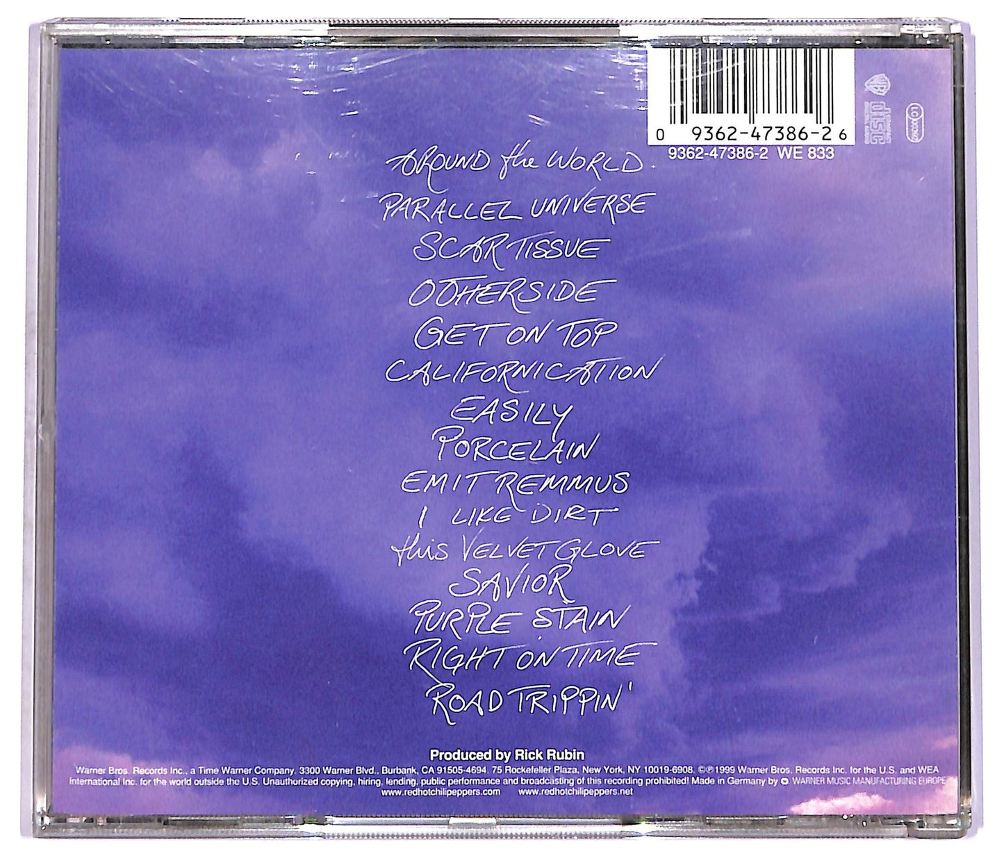 EBOND Red Hot Chili Peppers - Californication CD CD074137