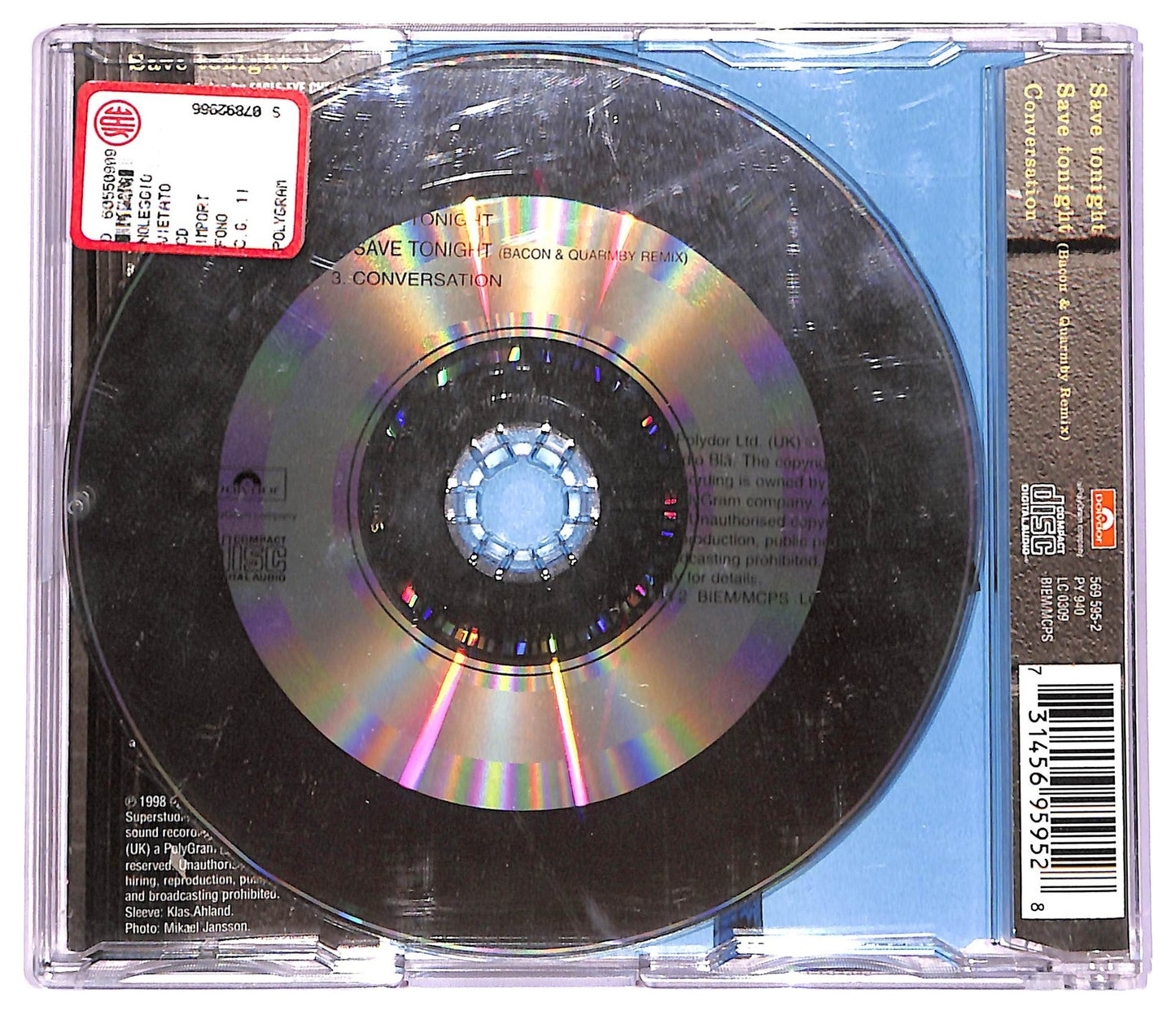 EBOND Eagle-Eye Cherry - Save Tonight CD CD074410