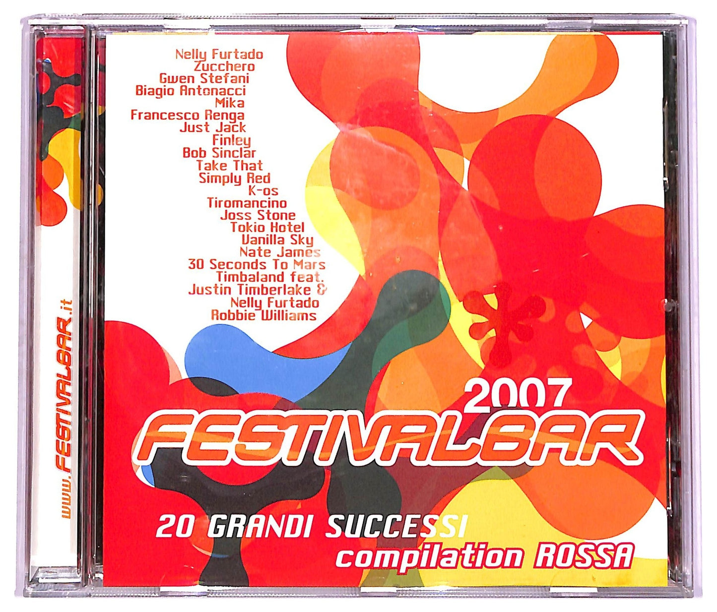 EBOND Festivalbar 2007 - Compilation Rossa CD CD074618