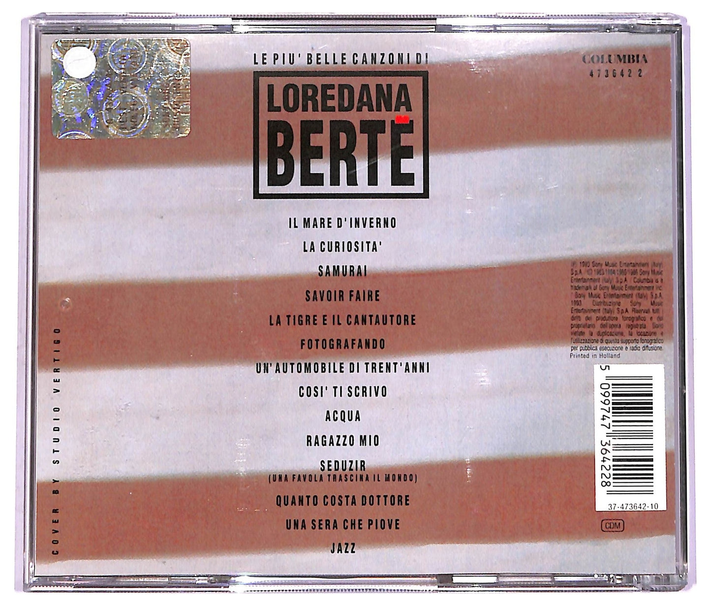EBOND Le Piu Belle Canzoni Di Loredana Berte CD CD074635