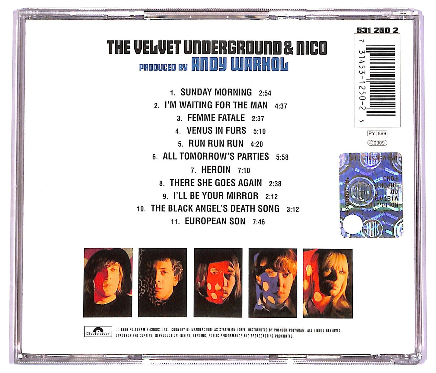 EBOND The Velvet Underground & Nico (3) - The Velvet Underground & Nico CD CD074713