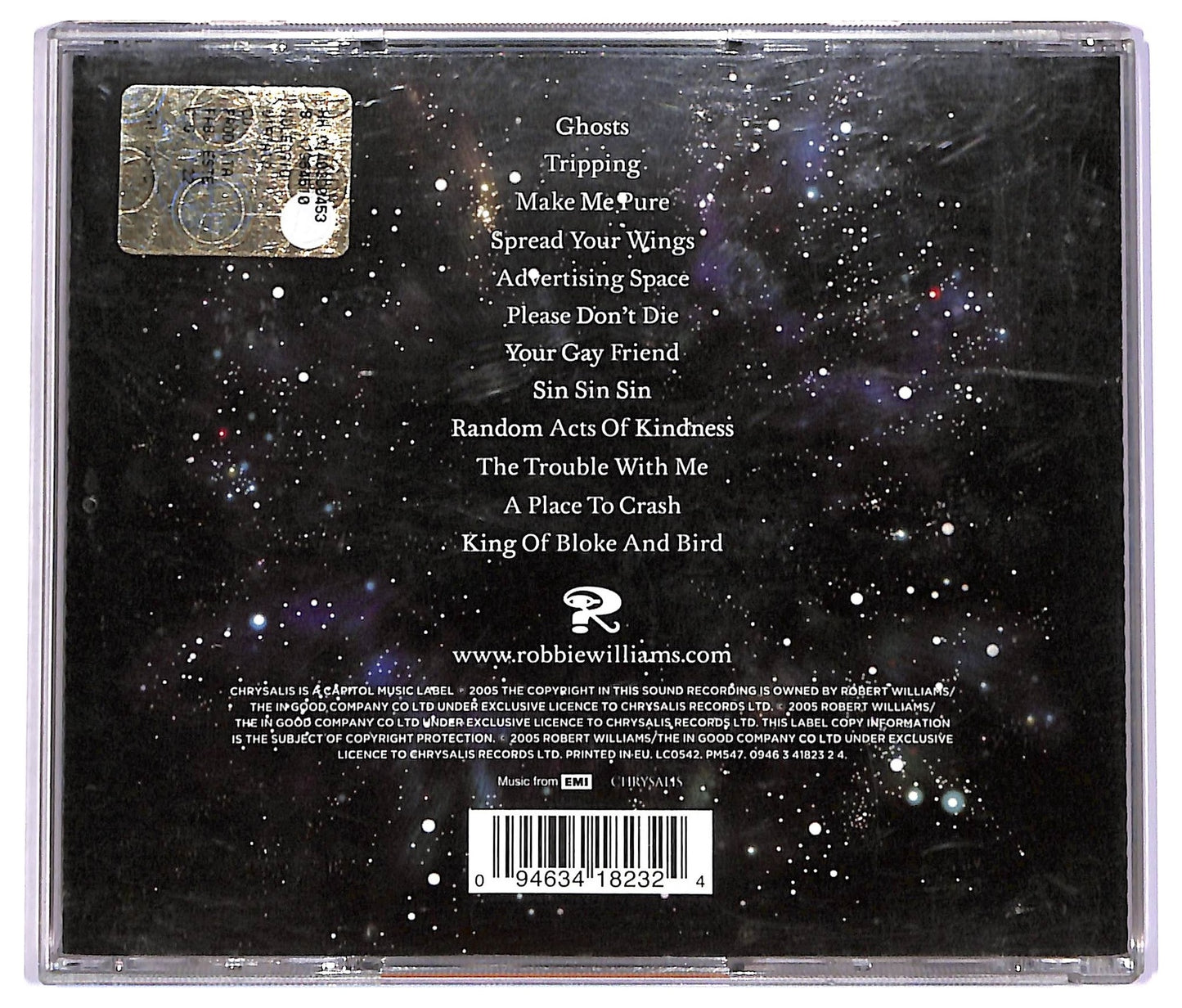 EBOND Robbie Williams - Intensive Care CD CD075049