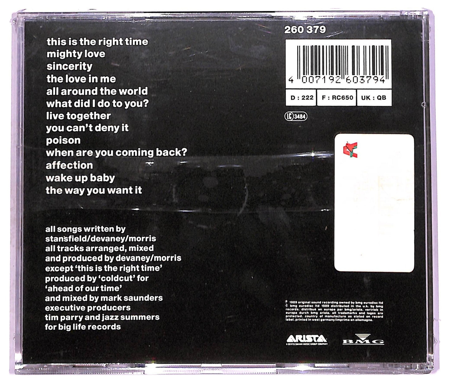 EBOND Lisa Stansfield - Affection CD CD076059