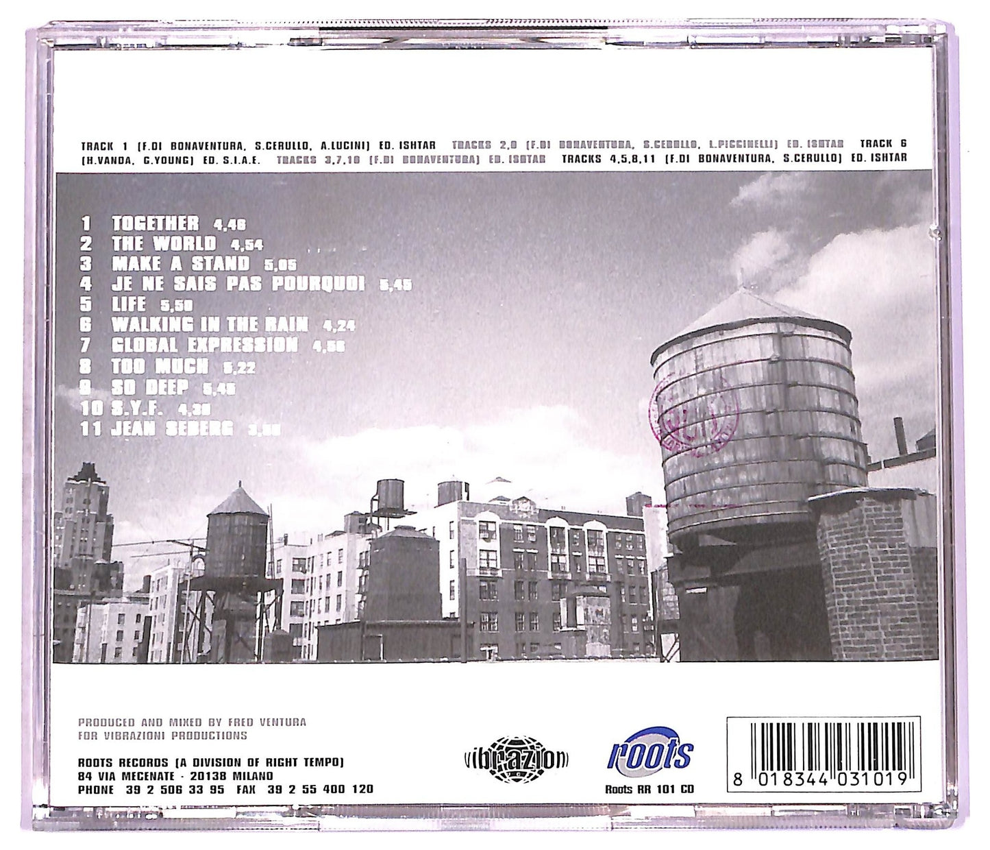EBOND Vibrazioni Productions - Espressione Globale CD CD076103
