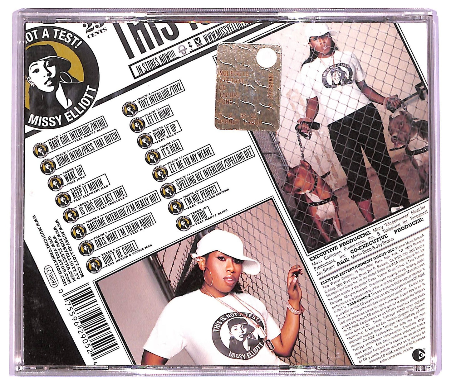 EBOND Missy Elliott - This Is Not A Test! CD CD076817