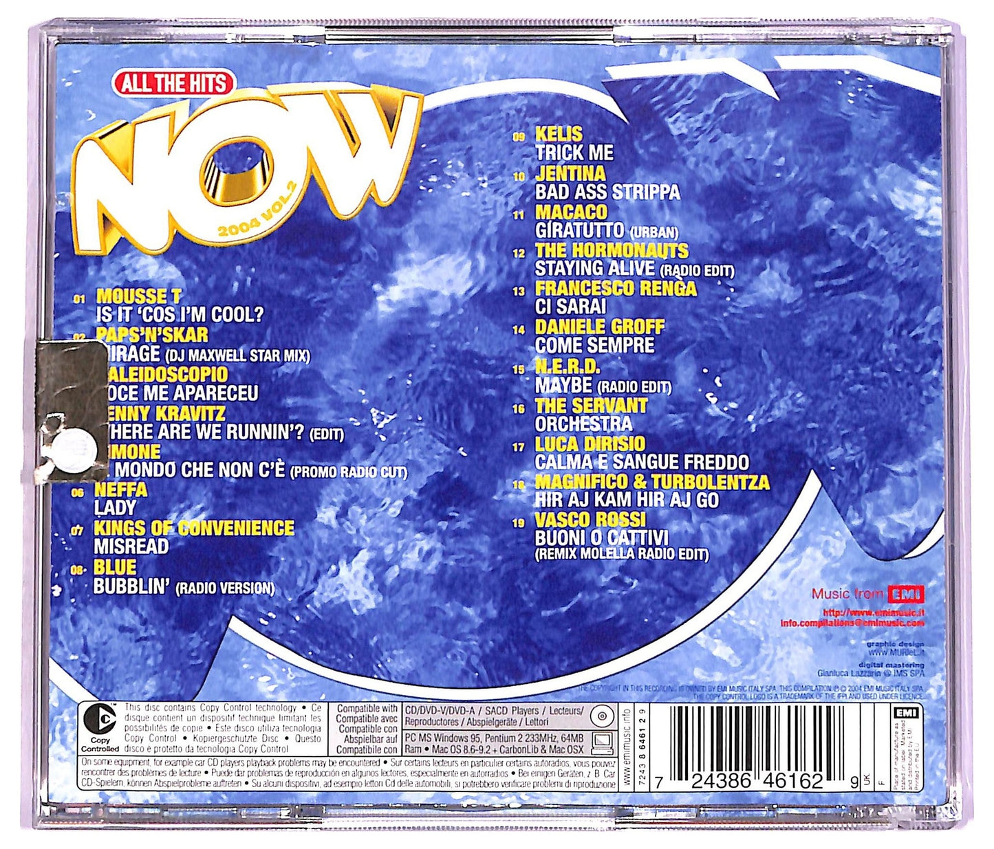 EBOND Various - All The Hits Now 2004 Vol. 2 COMPILATION JEWEL CASE CD CD076864