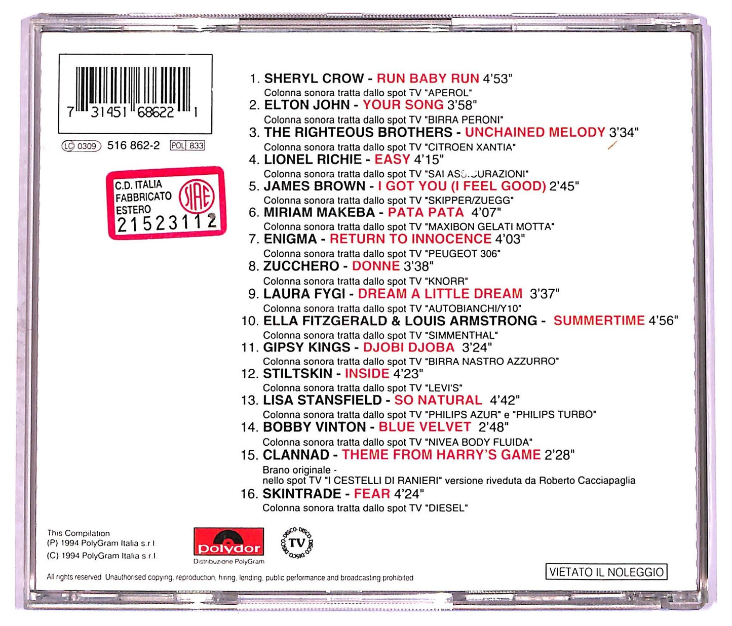 EBOND Top Of The Spot CD CD077056