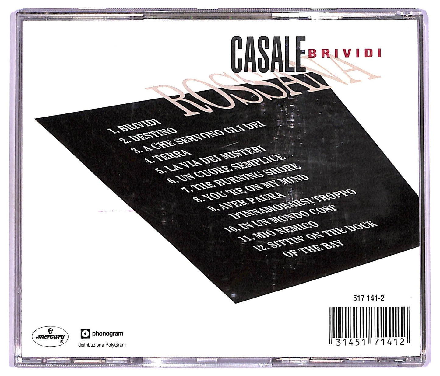 EBOND Rossana Casale - Brividi CD CD077228