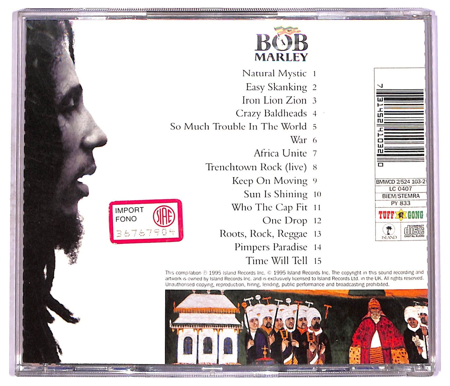 EBOND Bob Marley And The Wailers - Natural Mystic CD CD077532