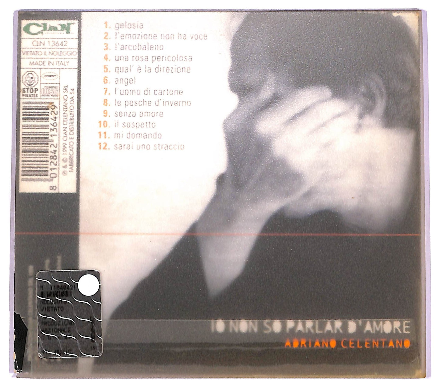 EBOND Adriano Celentano - Io Non So Parlar D'Amore Digipak CD CD077817