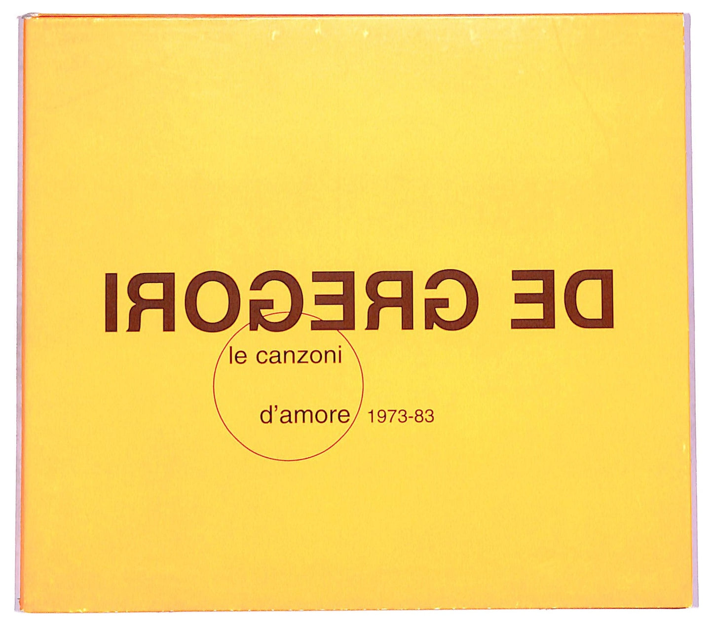 EBOND Francesco De Gregori - Le Canzoni D'Amore 1973-83 CD CD077852