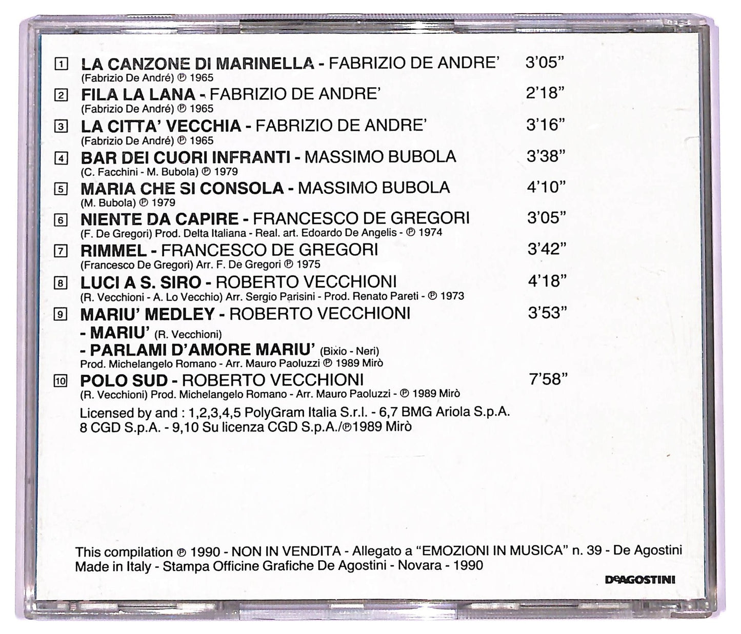 EBOND Various - Lontano In Un Sogno EDITORIALE CD CD078651