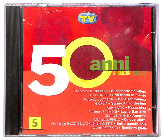 EBOND Various - 50 Anni Di Canzoni Italiane 5 EDITORIALE CD CD078860