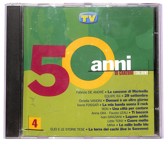 EBOND Various - 50 Anni Di Canzoni Italiane 4 CD CD078863