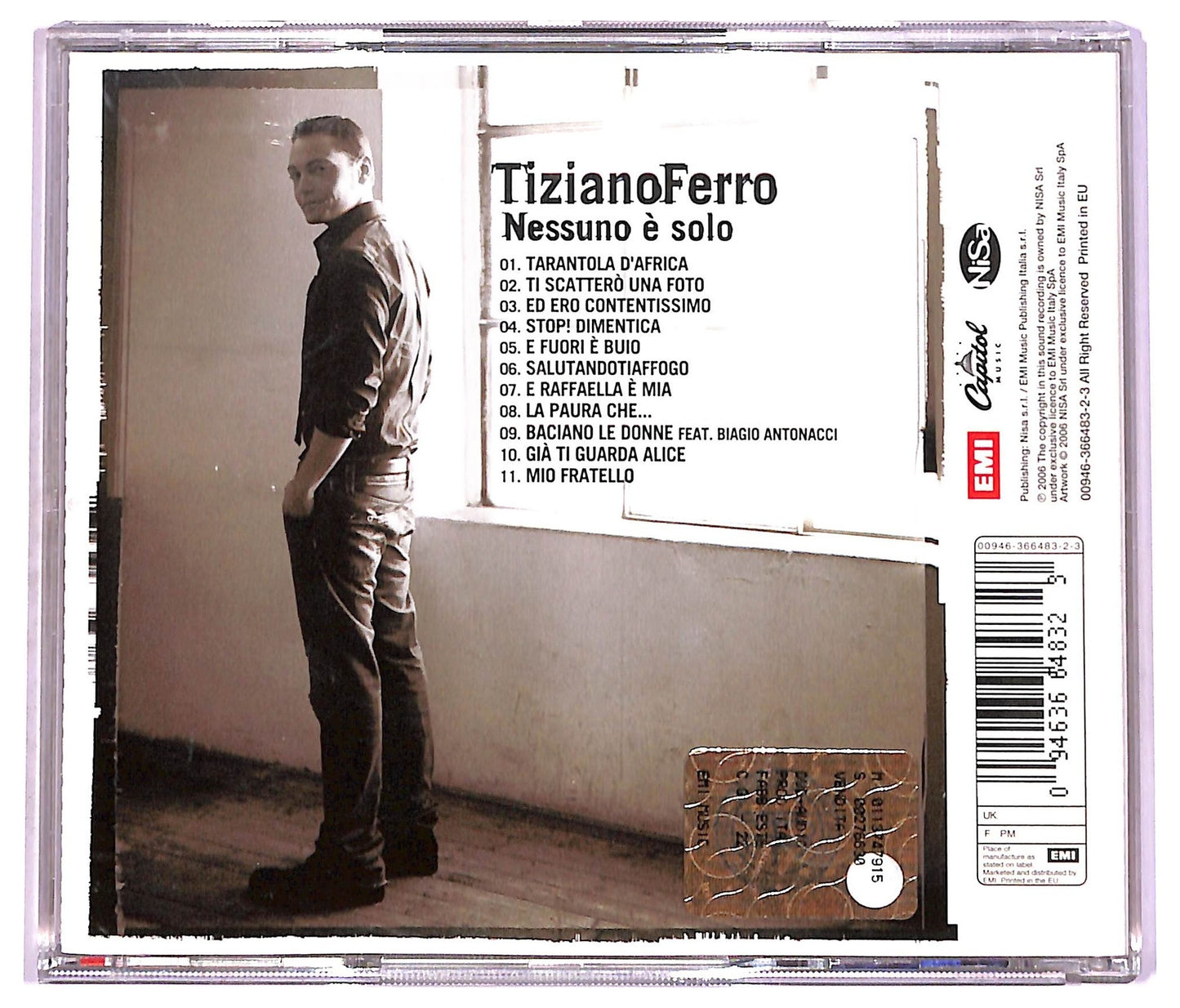 EBOND Tiziano Ferro - Nessuno E Solo CD CD079317
