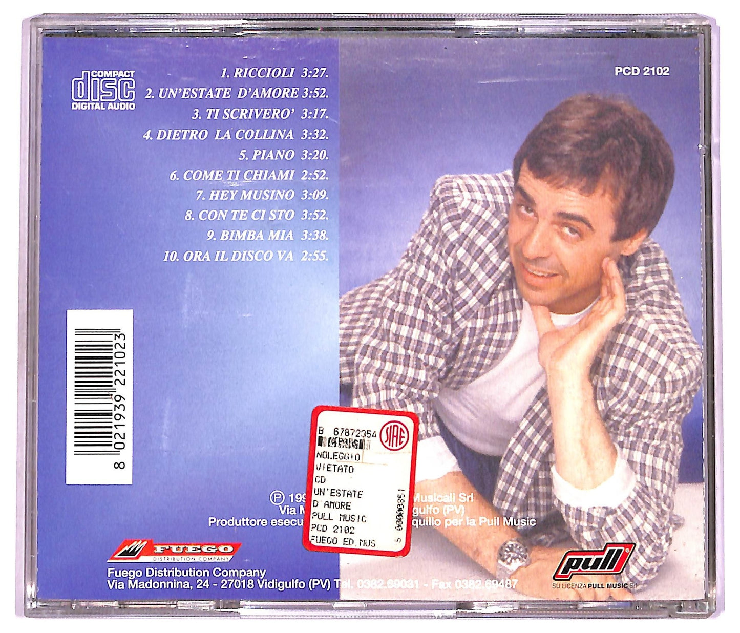 EBOND Umberto Napolitano - Un'Estate D'Amore CD CD079704