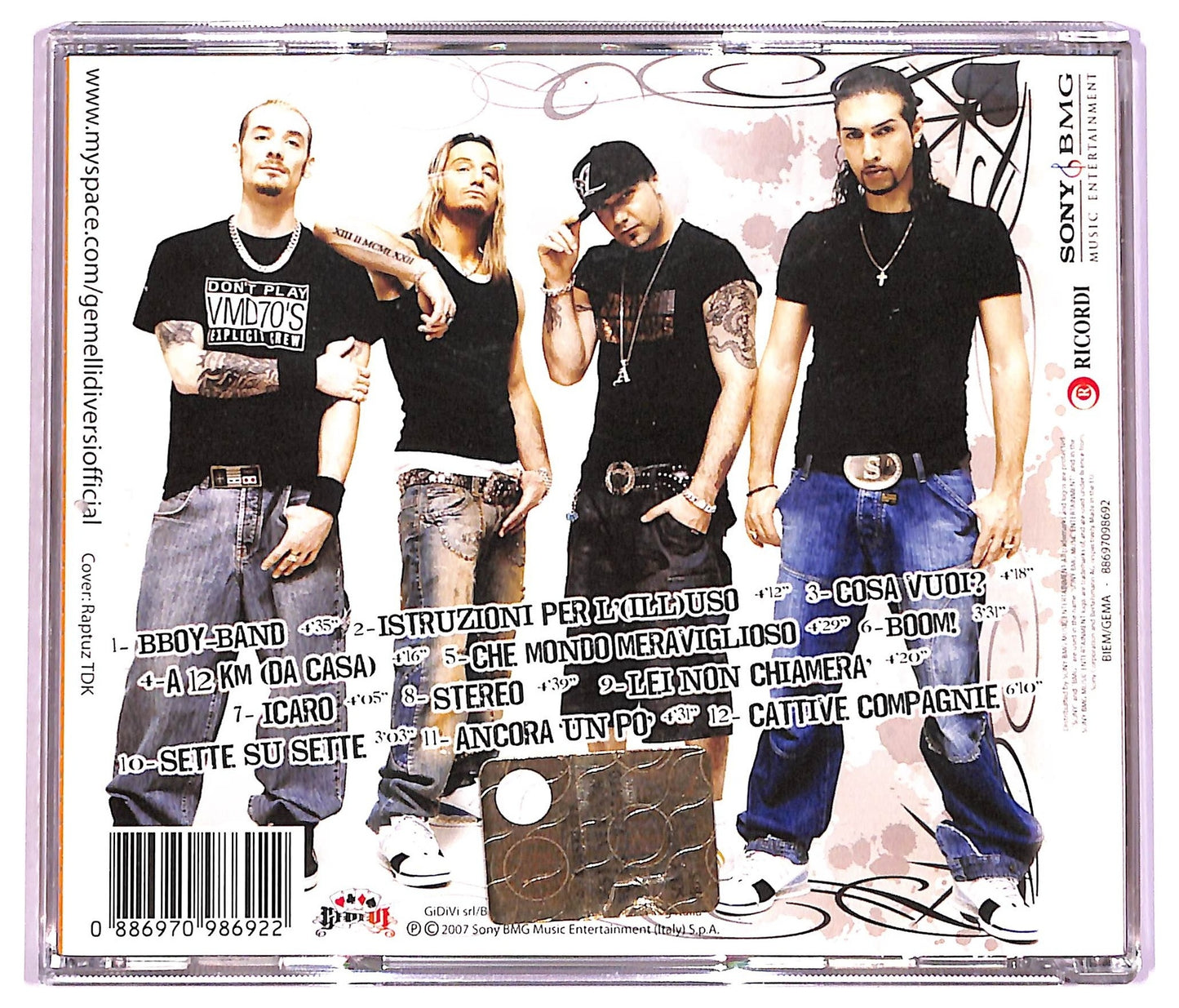 EBOND Gemelli Diversi - Boom! CD CD079819