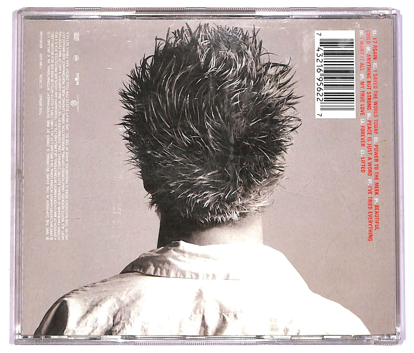 EBOND Eurythmics - Peace CD CD080451