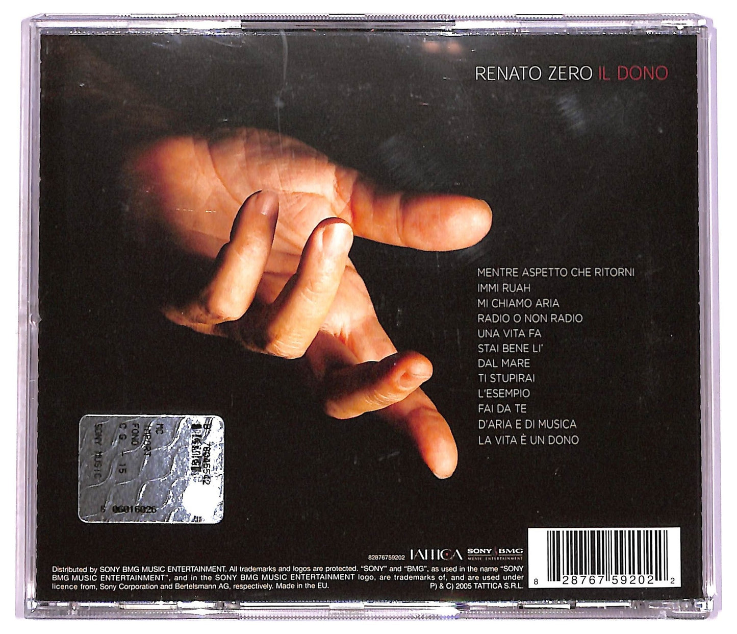 EBOND Renato Zero - Il Dono CD CD080546