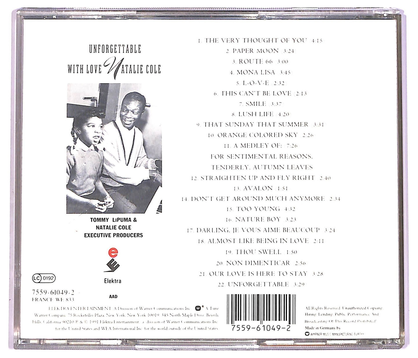 EBOND Natalie Cole - Unforgettable With Love CD CD080746