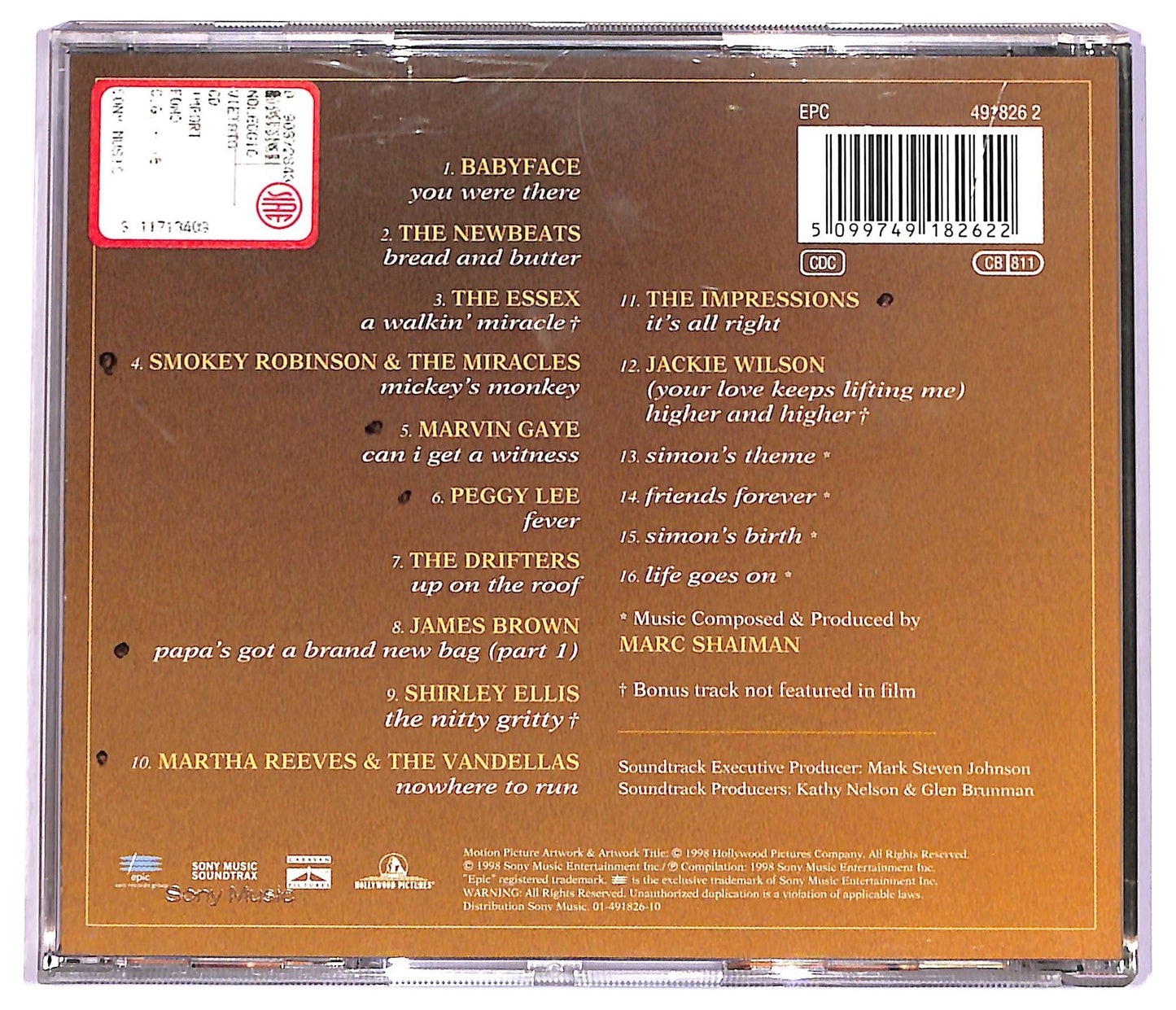 EBOND Various - Simon Birch CD CD080839