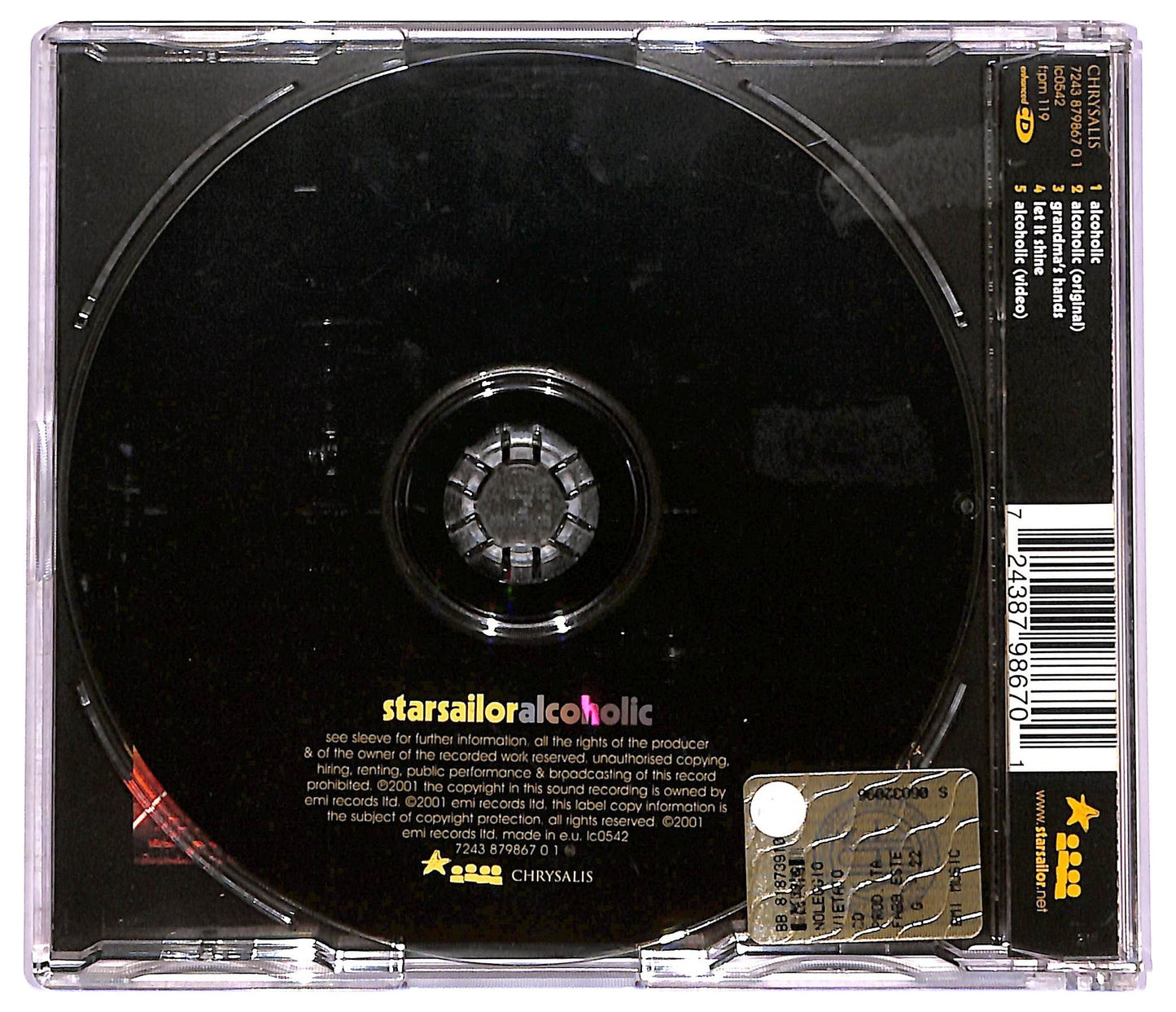 EBOND Starsailor - Alcoholic CD CD080864