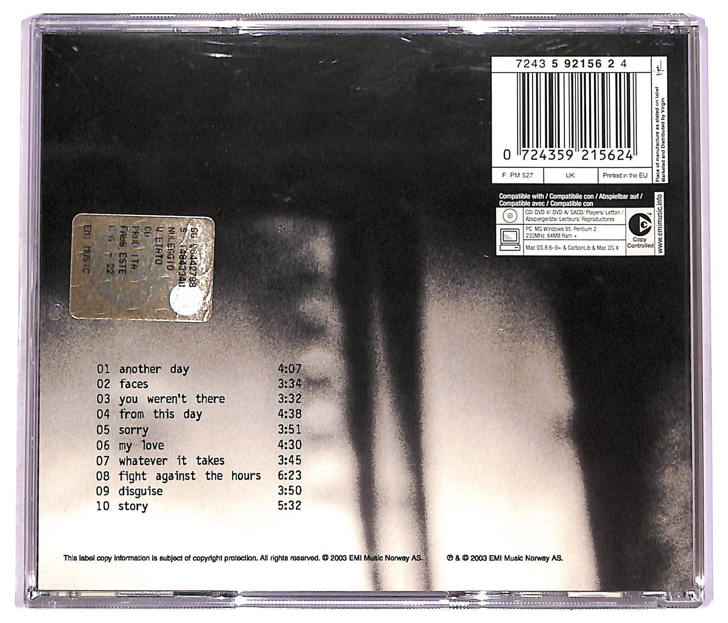 EBOND Lene Marlin - Another Day CD CD081023