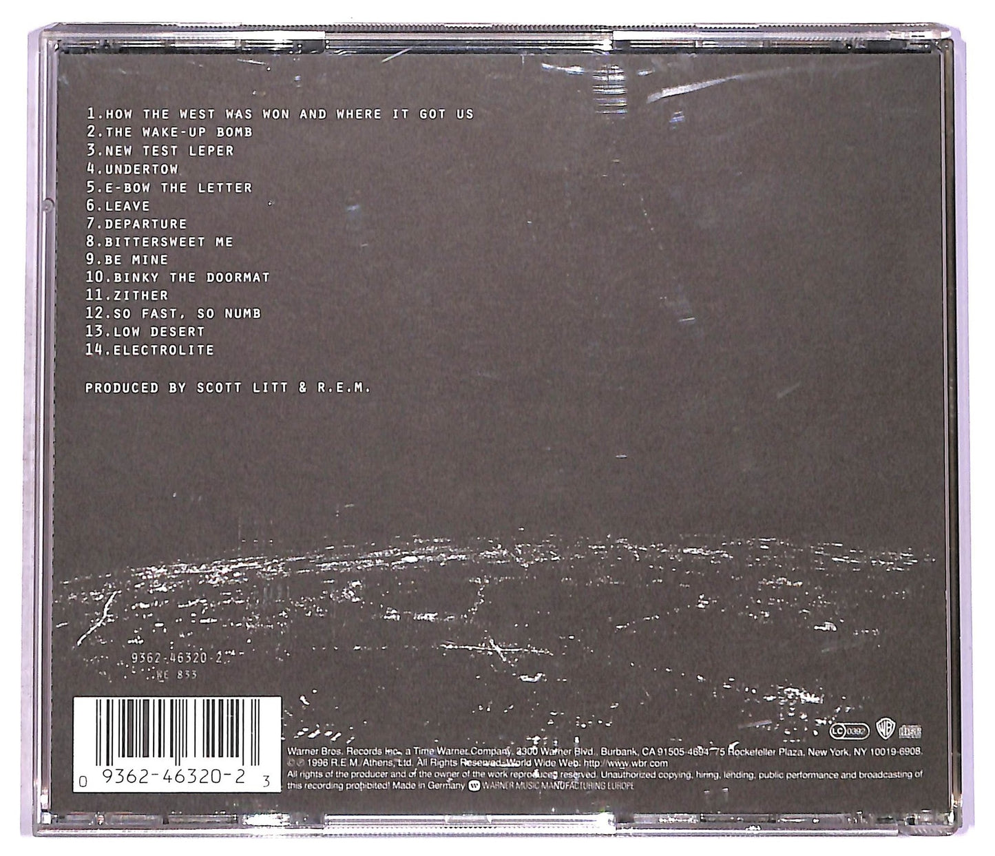 EBOND R.e.m. - New Adventures In Hi-fi CD CD081063