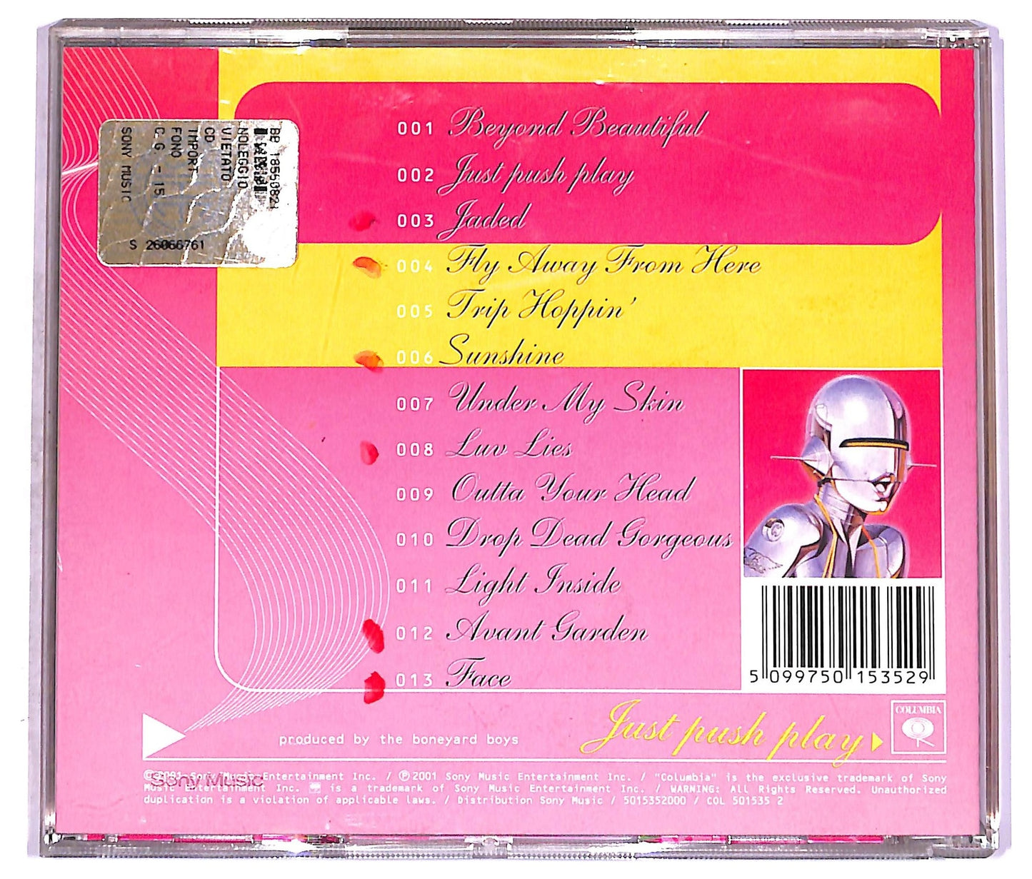 EBOND Aerosmith - Just Push Play CD CD081064