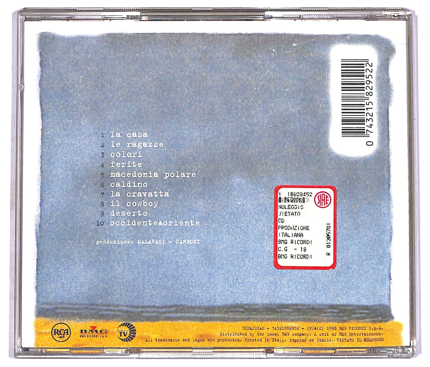 EBOND Carboni - Carovana CD CD081104