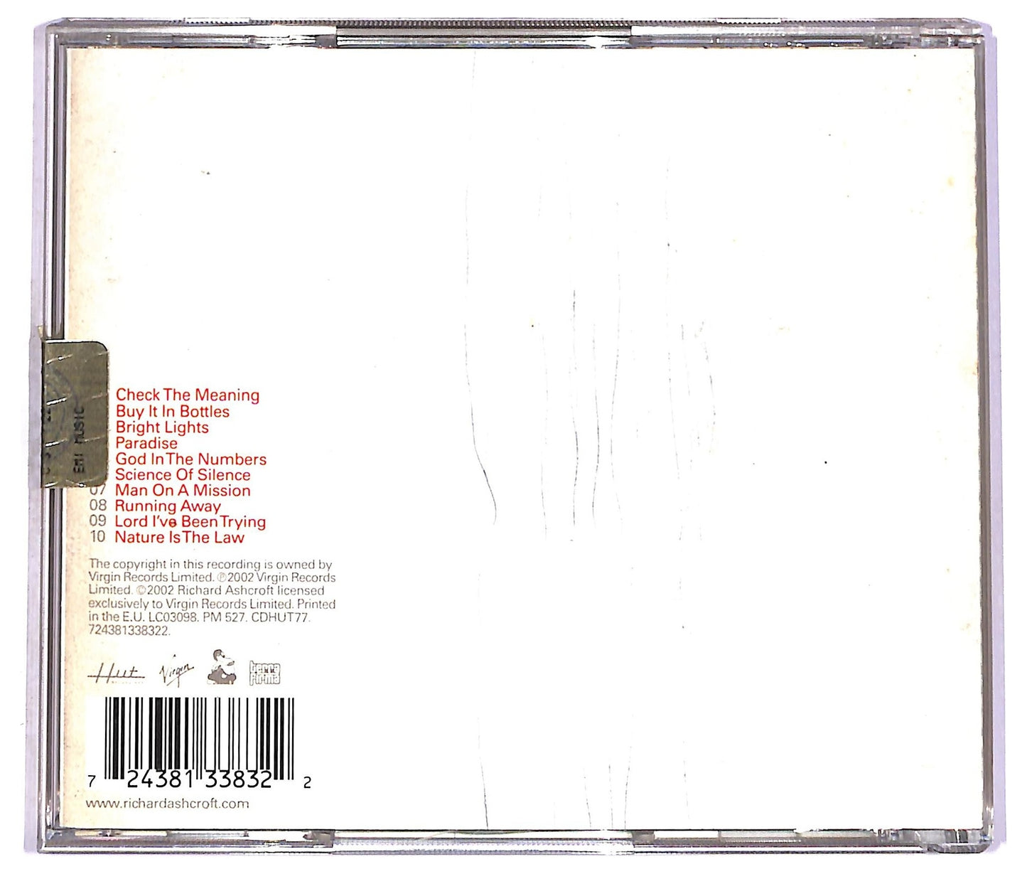 EBOND Richard Ashcroft - Human Conditions CD CD081108