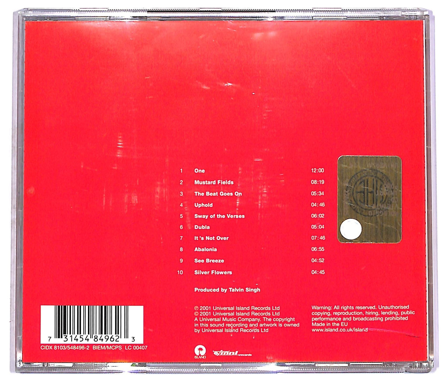 EBOND Talvin Singh - Ha CD CD081110
