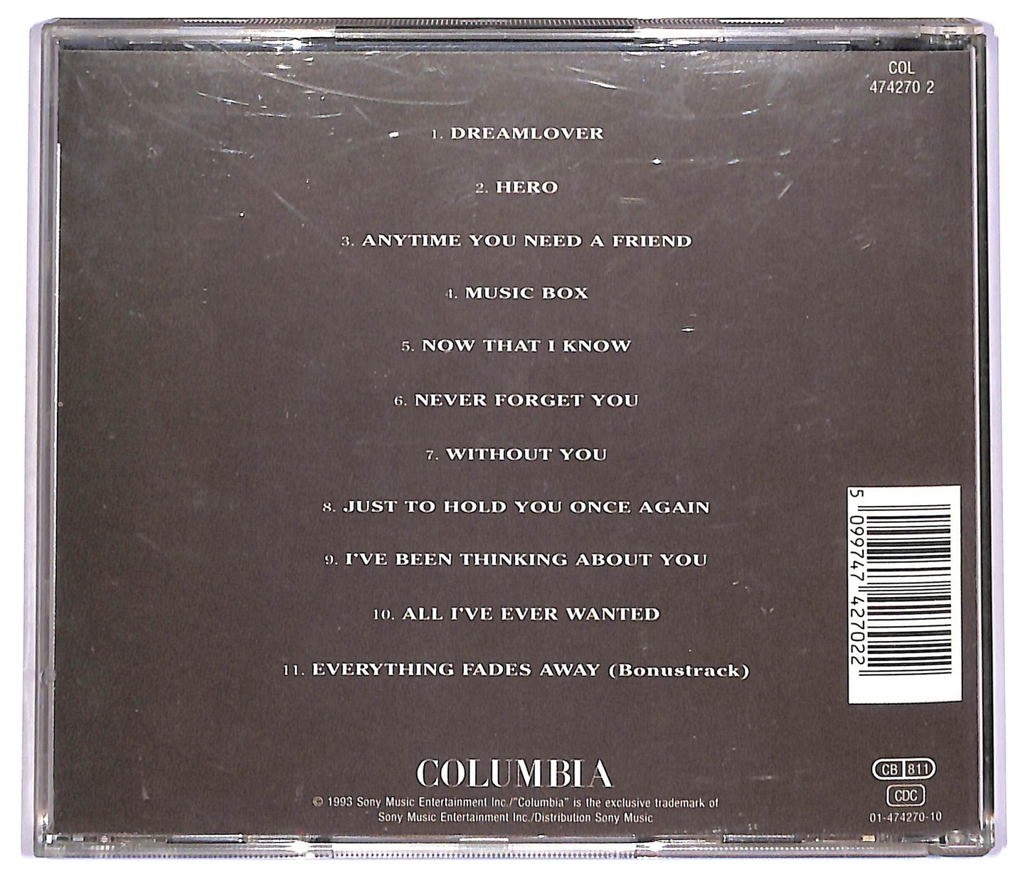 EBOND Mariah Carey - Music Box CD CD081159