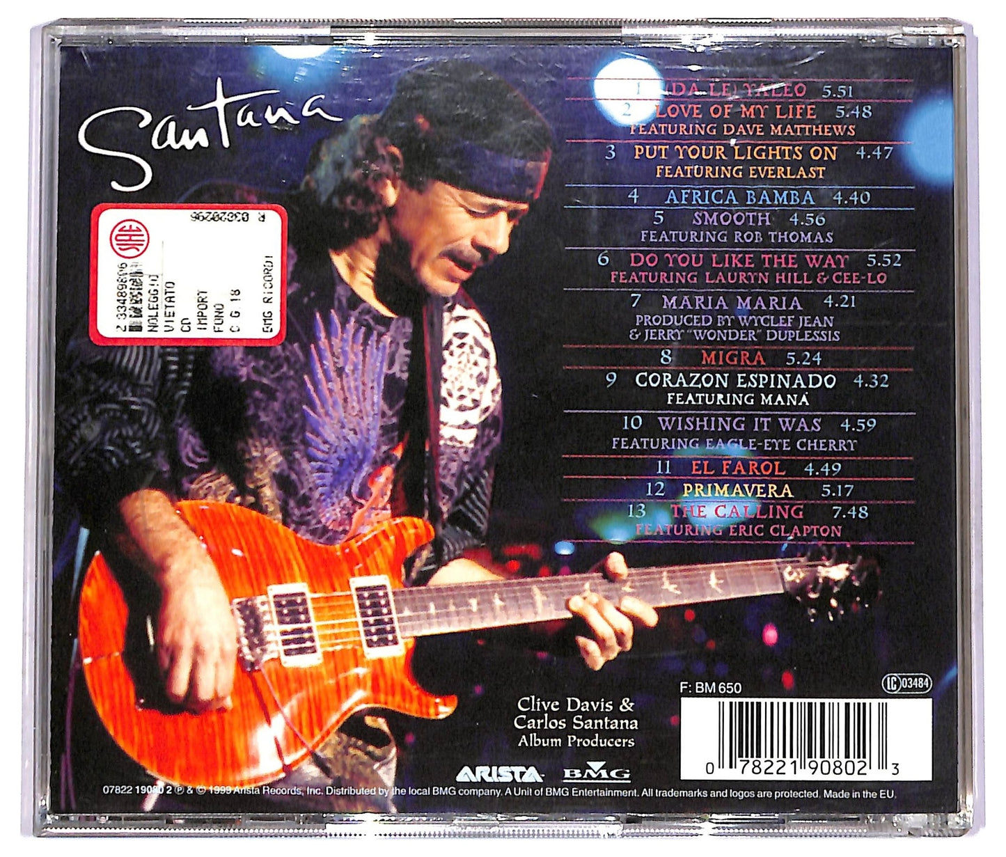 EBOND santana - supernatural CD CD081514