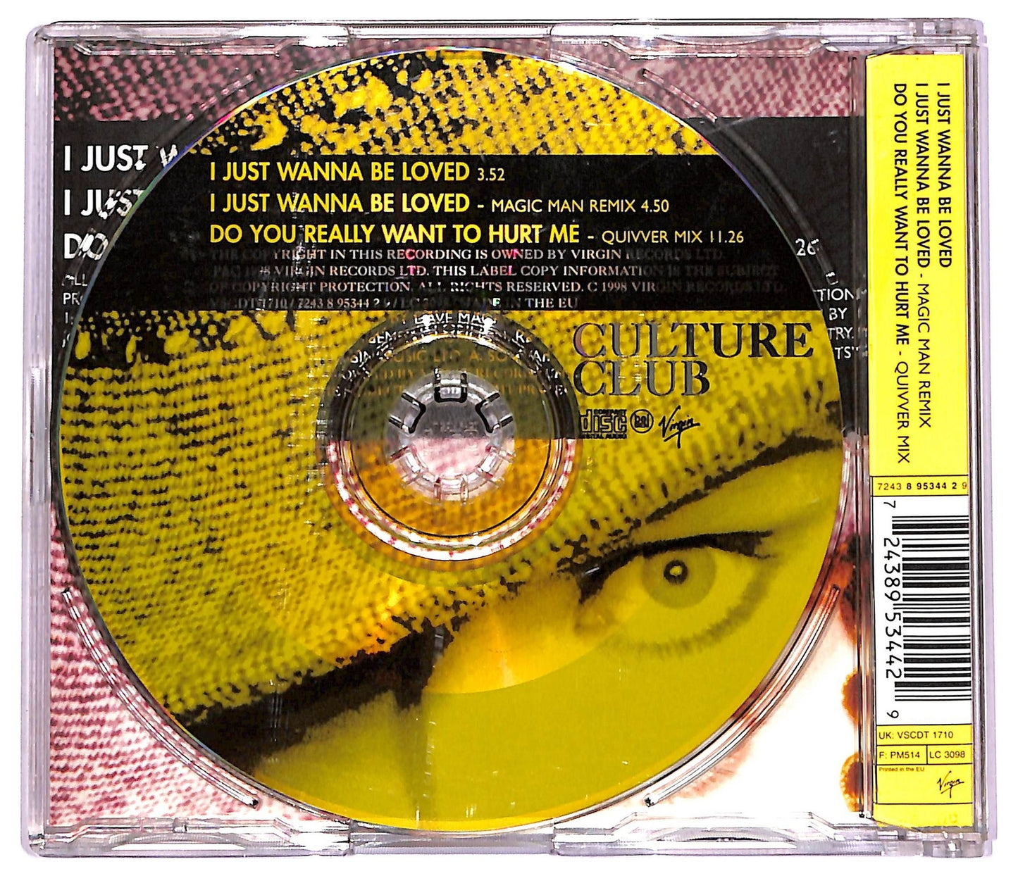 EBOND Culture Club - I Just Wanna Be Loved CD CD081723