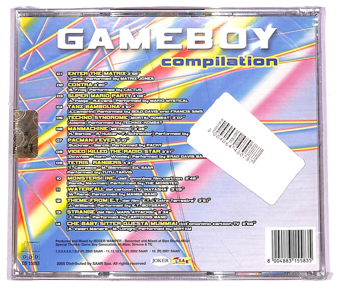 EBOND Various - Gameboy Compilation CD CD081911