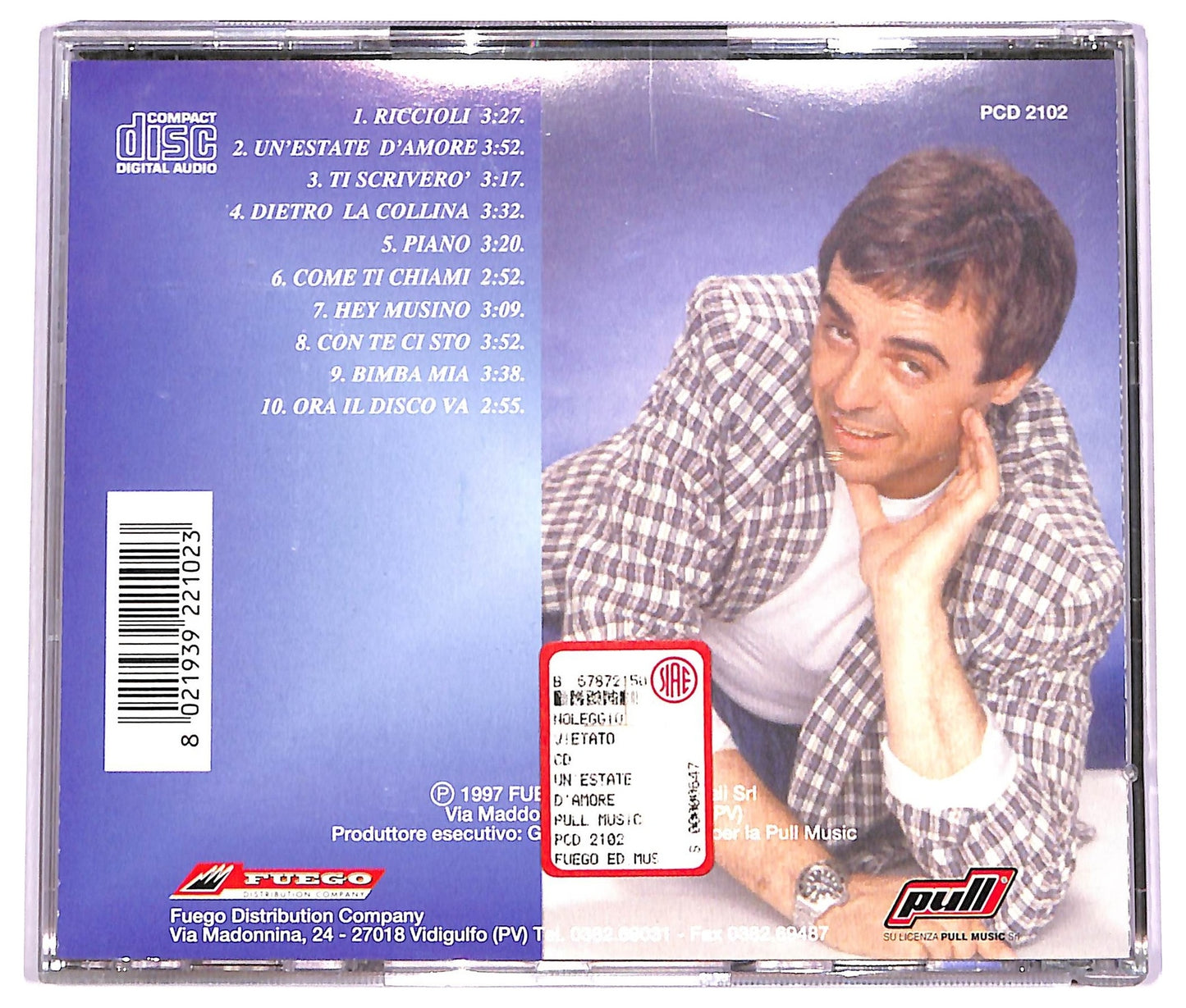 EBOND Umberto Napolitano - Un'Estate D'Amore CD CD081940